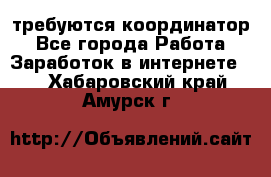 требуются координатор - Все города Работа » Заработок в интернете   . Хабаровский край,Амурск г.